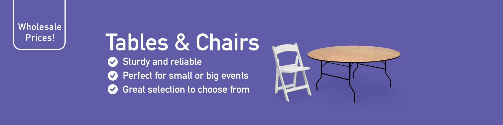 Tables & Chairs