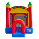 Front View of Commercial Crossover Castle Bounce House | HullaBalloo Sales