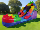 12' Blocks Inflatable Slide Wet/Dry - HullaBalloo Sales