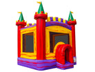 Front Right View of Castle 13x13 Bounce House | HullaBalloo Sales