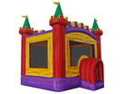 Front Right View of 15x15 Castle Bounce House | HullaBalloo Sales
