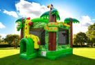 Outside View of 15' Jungle Bounce House Inflatable | HullaBalloo Sales