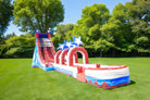 24 Blazin Giant Inflatable Waterslide with Pool - HullaBalloo Sales