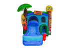 Front View of 4in1 Aloha Bounce House Combo | HullaBalloo Sales
