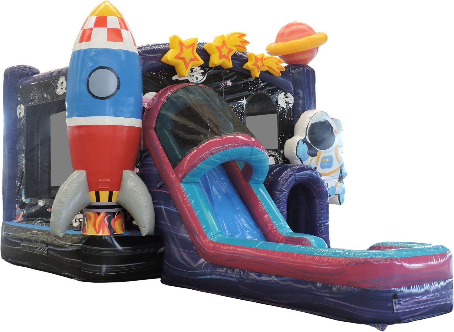 4in1 Galaxy Voyager Space Bounce and Slide