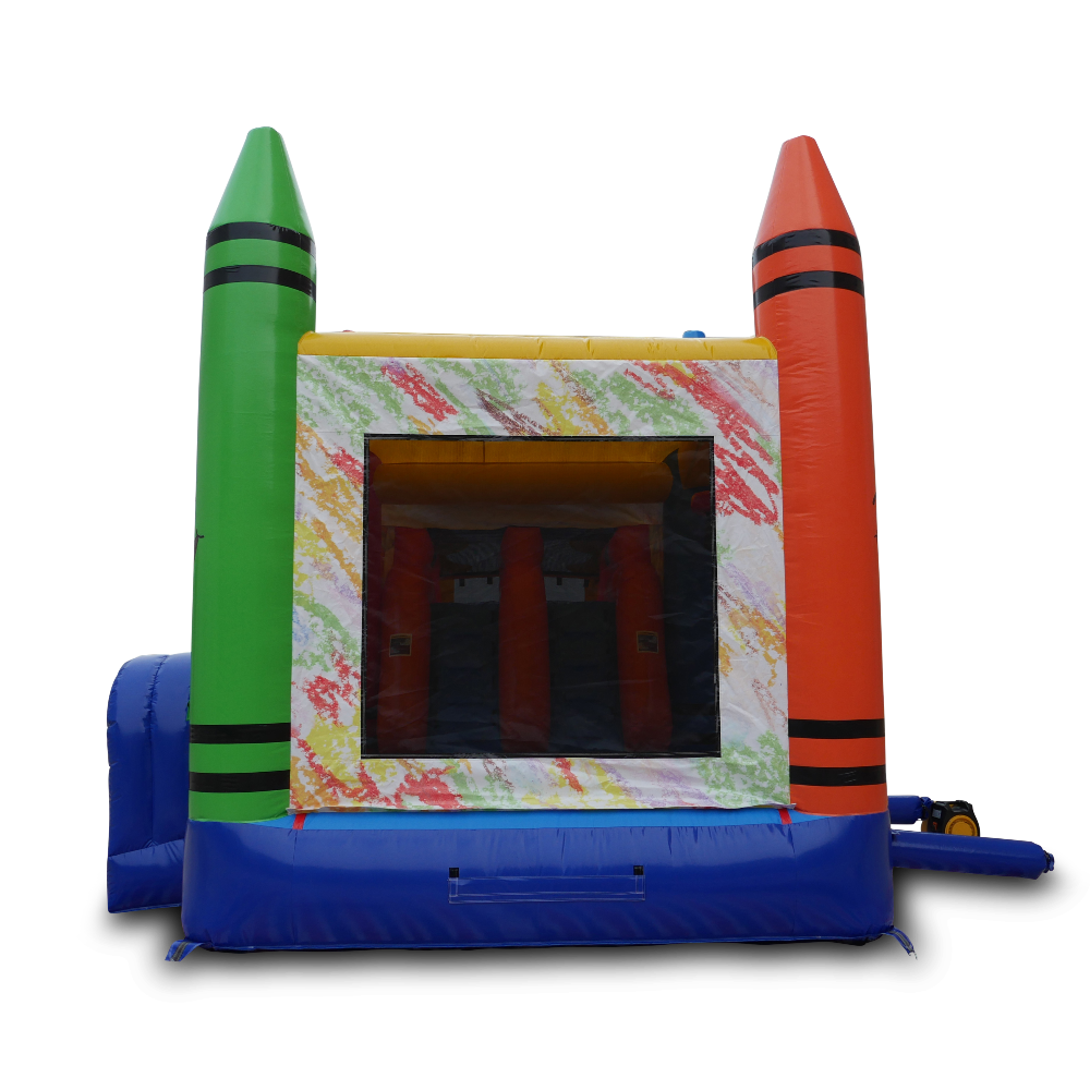 Inflatable Crayon Bounce House for Sale