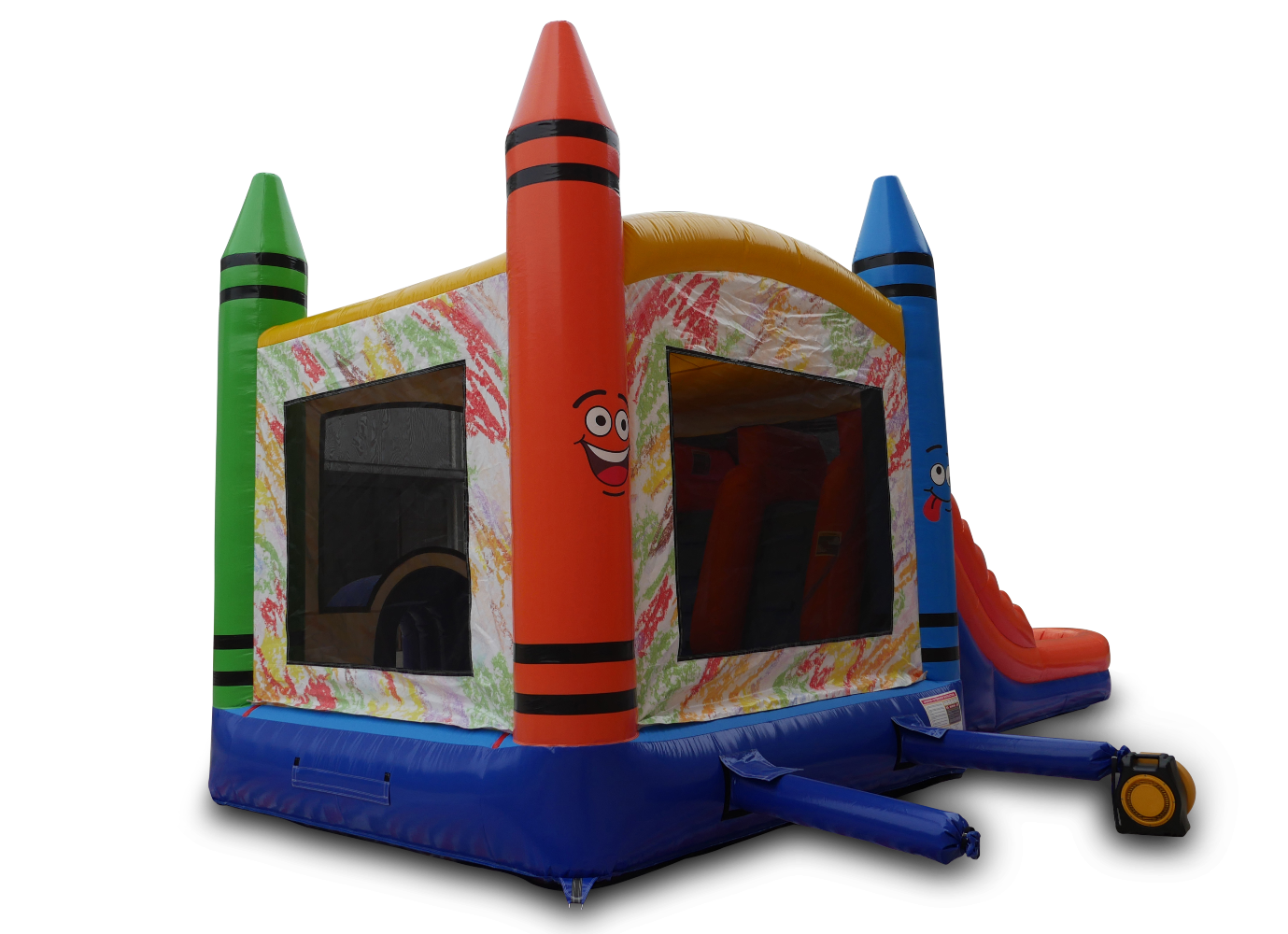 colorful crayon slide for sale