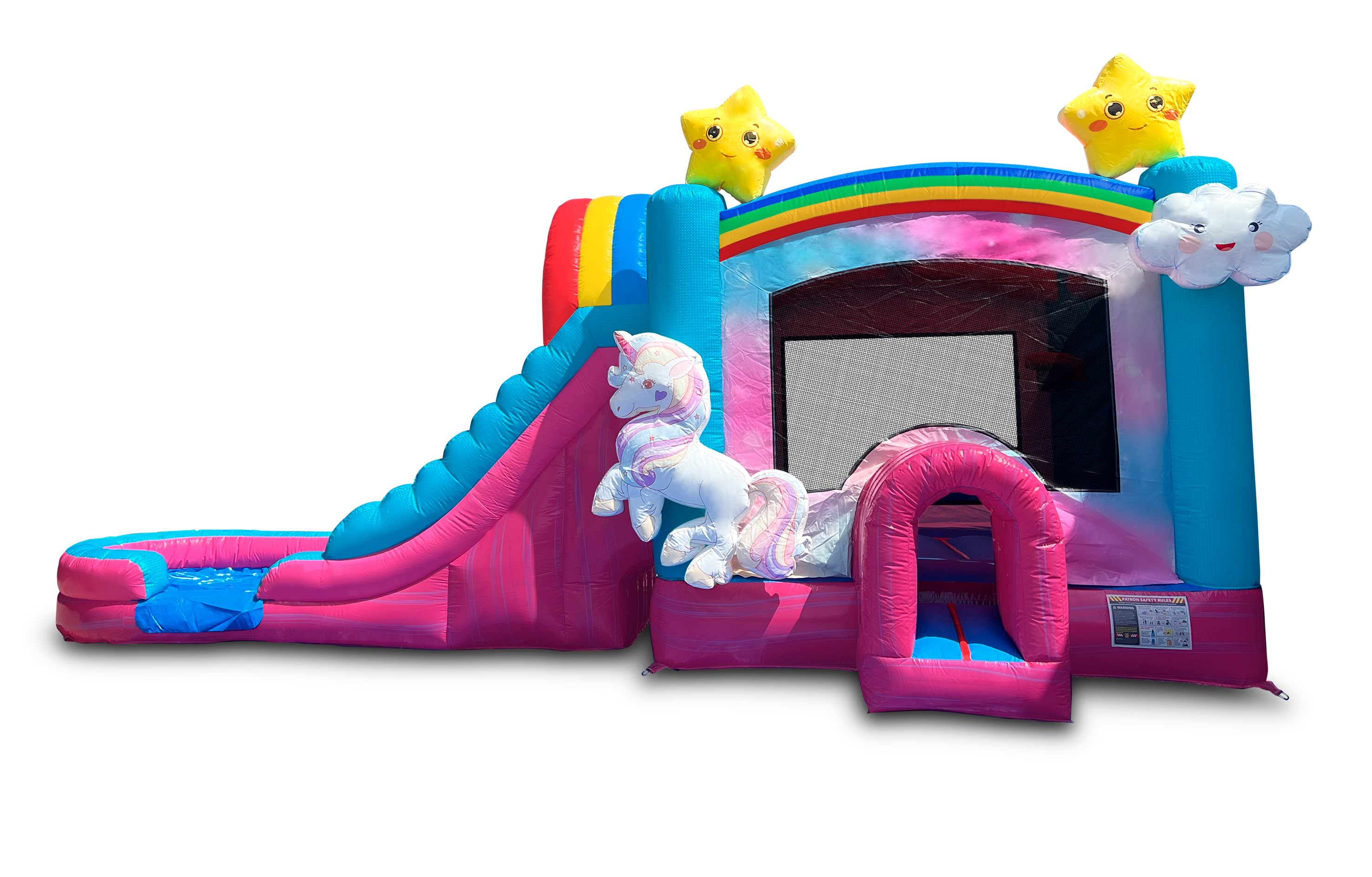 5in1 Enchanted Inflatable Combo- HullaBalloo Sales