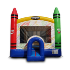Large Crayon Bounce House 15