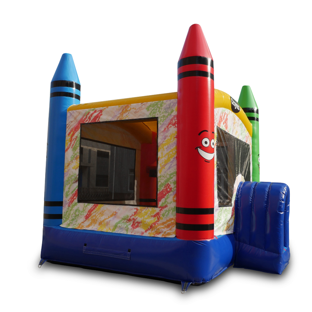 Buy Colorful Crayon Bounce House