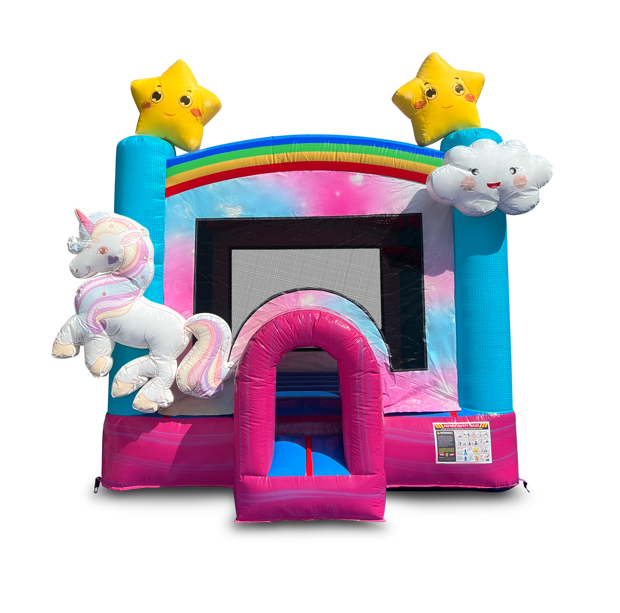Enchanted Bounce House 13 - HullaBalloo Sales