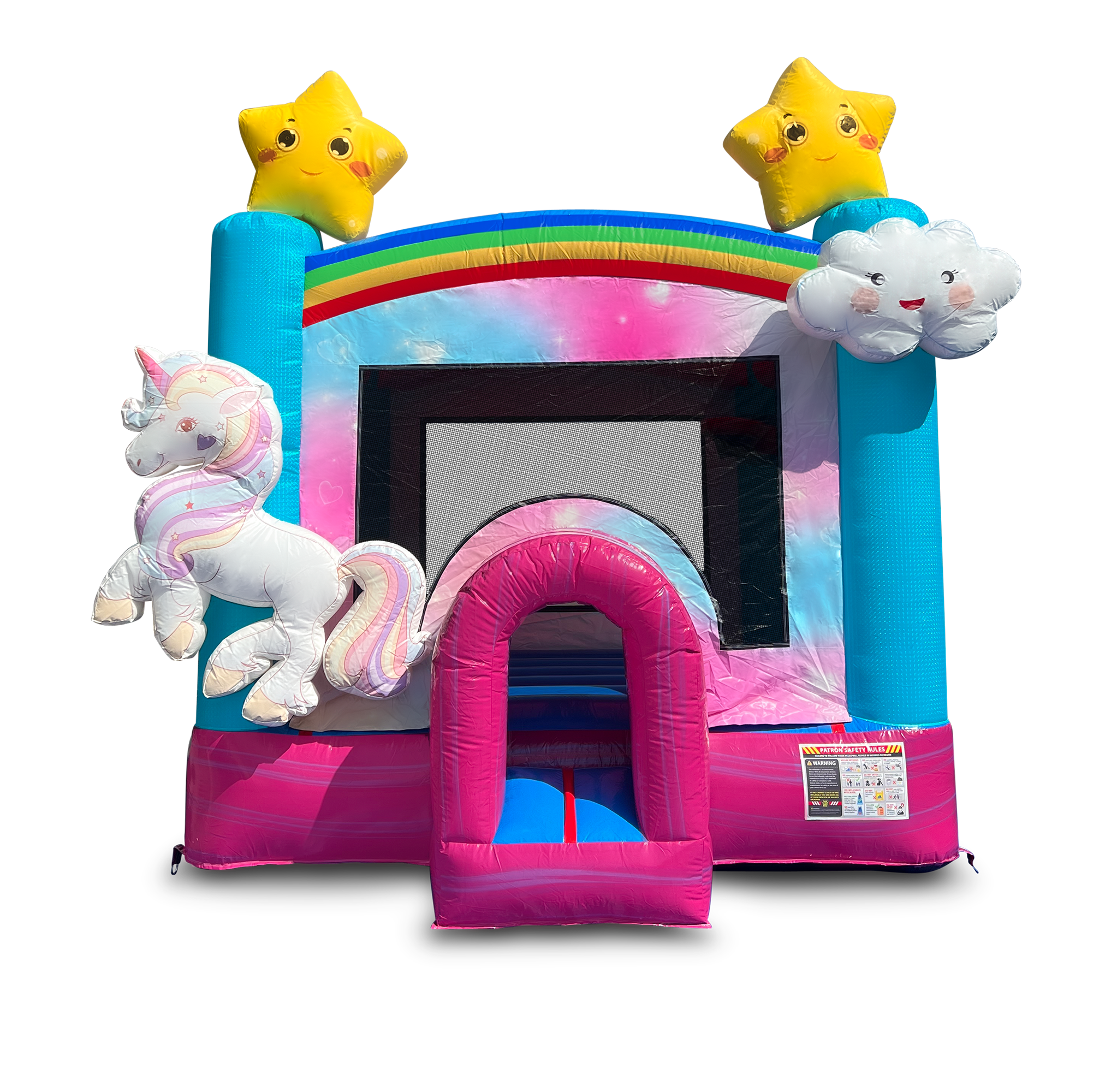 Enchanted Bounce House 15 - HullaBalloo Sales