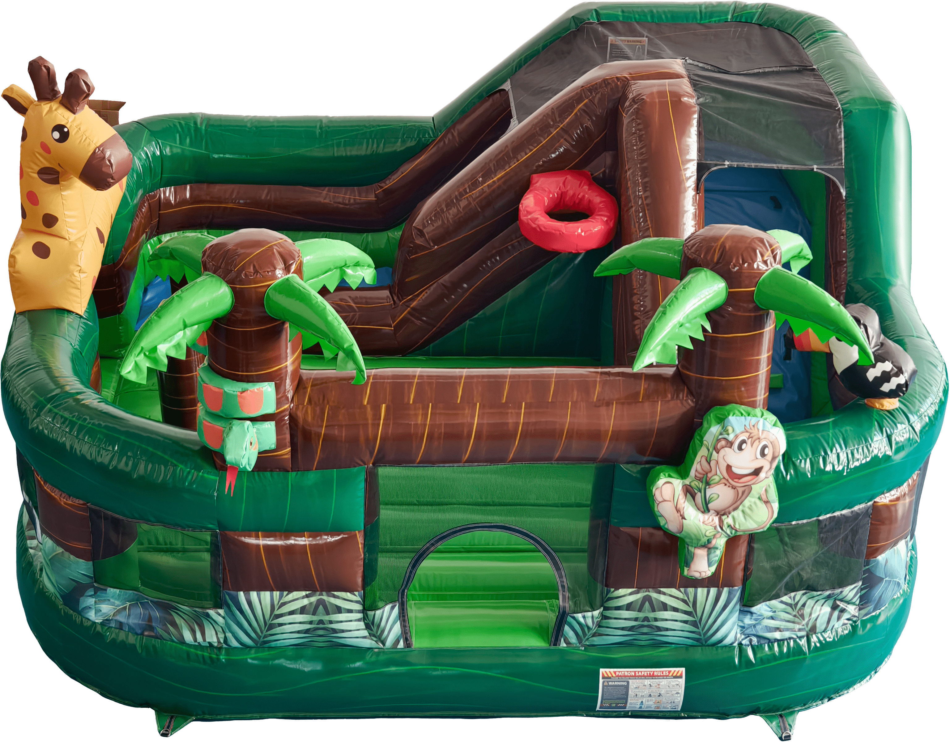Jungle Playground Inflatable Combo | HullaBalloo Sales