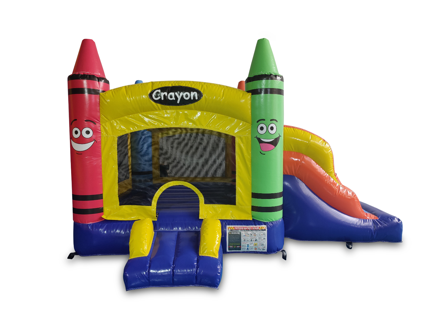 Mini Crayon Bounce and Slide