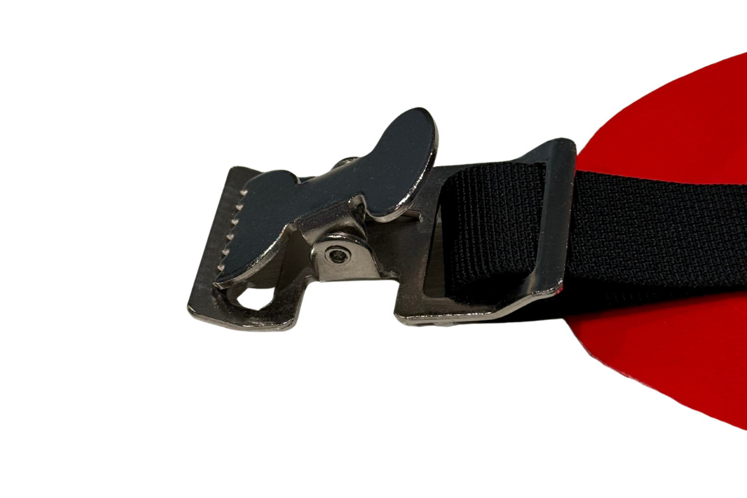 Close up View of Replacement Strap for Bounce House Blower Tubes – Alligator Clip 1" x 2.5ft