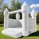 Castle Wedding Bounce House- White - HullaBalloo Sales