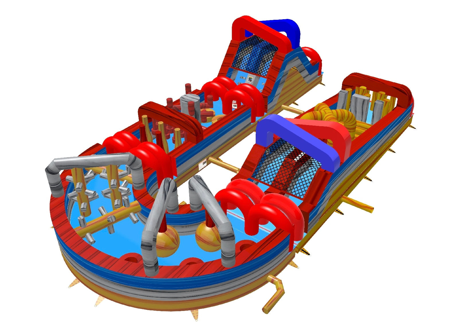 104 U Obstacle Course for Sale