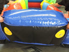 Drain Flaps of Blocks Bounce House 13x13 | HullaBalloo Sales