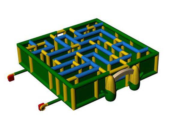 Inflatable Corn Maze - HullaBalloo Sales