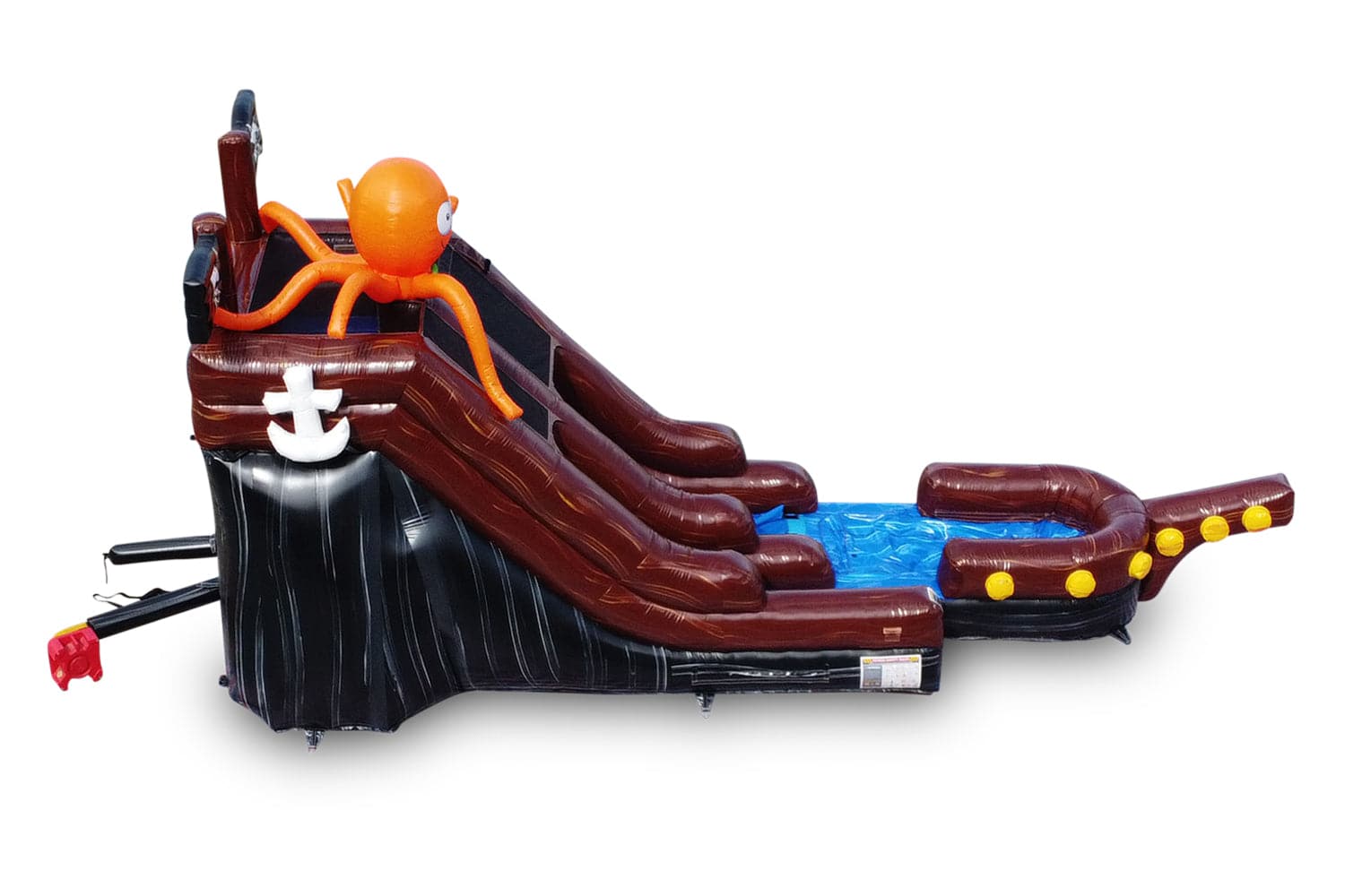 15 Pirate Cove Inflatable Slide Wet/Dry - HullaBalloo Sales