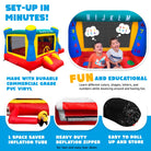 Learning Club Bounce House Slide - HullaBalloo Sales