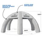 20'x20' Inflatable Tent - HullaBalloo Sales