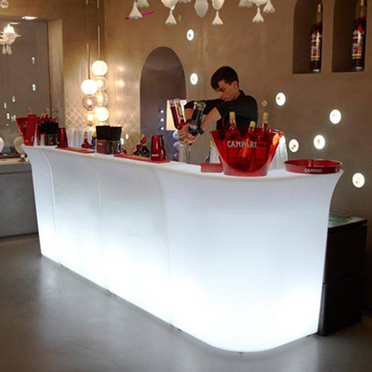 LED Straight Bar Counter - HullaBalloo Sales
