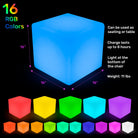 LED Cube 16" - HullaBalloo Sales