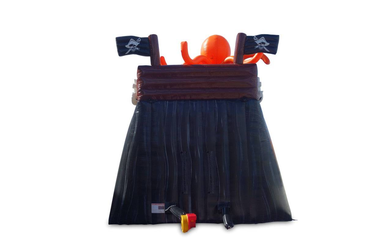 18 Pirate Cove Inflatable Dual Slide Wet/Dry - HullaBalloo Sales