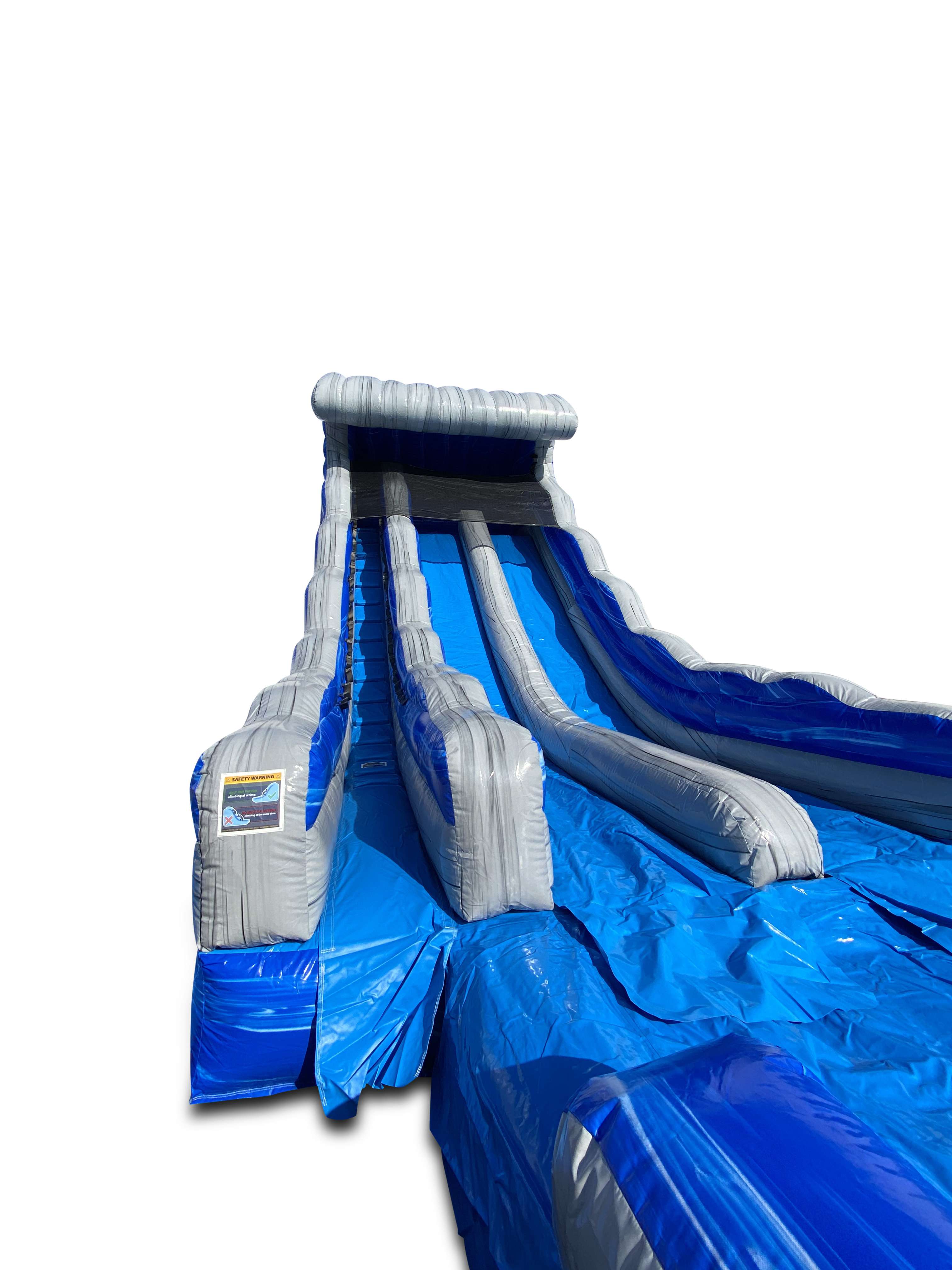 20 Ocean Wave Inflatable Dual Slide Wet/Dry - HullaBalloo Sales