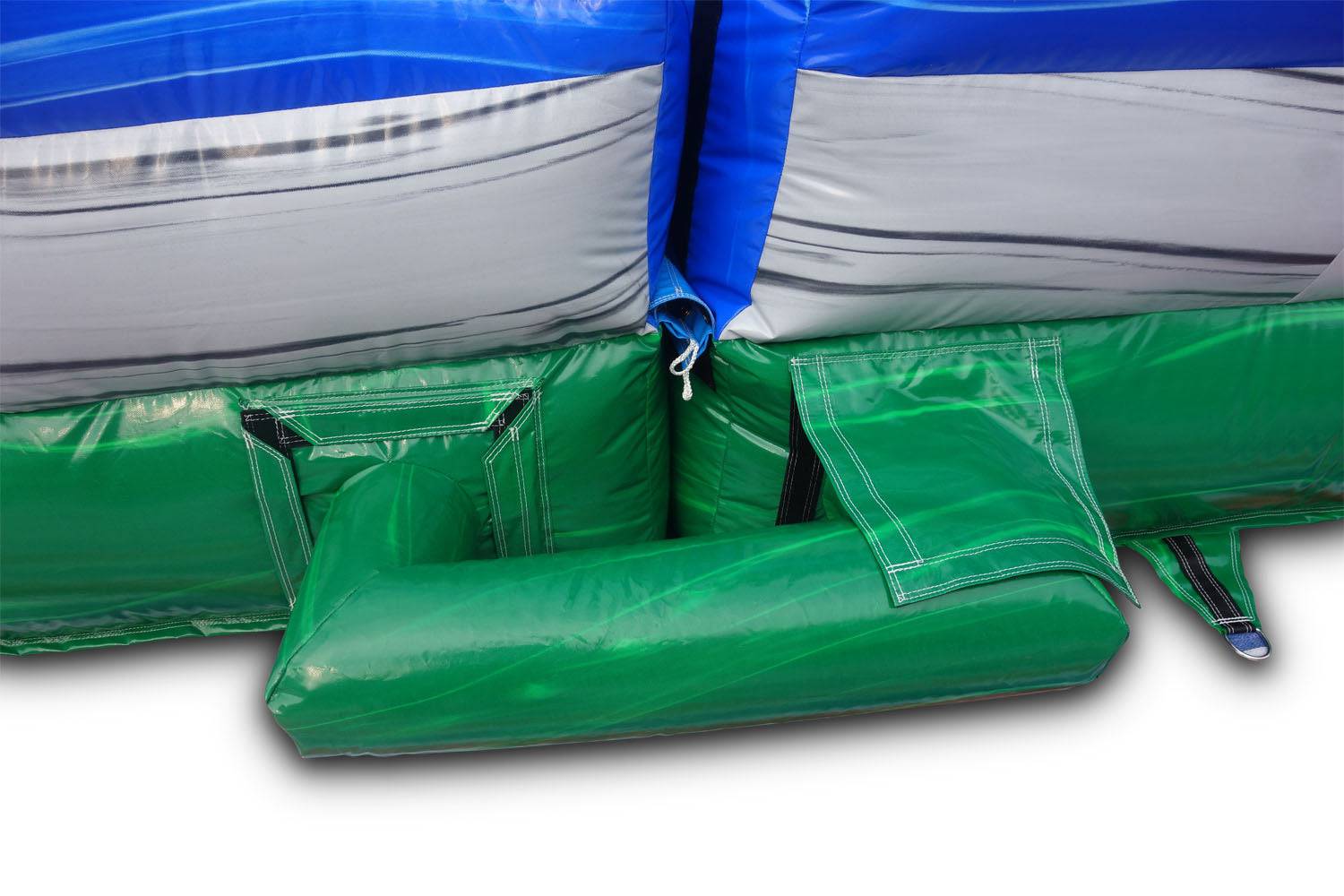 20 Tropical Curve Inflatable Dual Slide Wet/Dry - HullaBalloo Sales