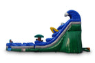 20 Tropical Curve Inflatable Dual Slide Wet/Dry - HullaBalloo Sales