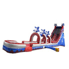 24 Blazin Giant Inflatable Waterslide with Pool - HullaBalloo Sales