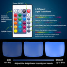 LED Curved Bar Counter - HullaBalloo Sales