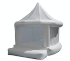 White Classic Wedding Bounce House - HullaBalloo Sales