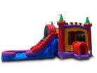 5in1 Castle Combo Dual Lane Wet/Dry - HullaBalloo Sales