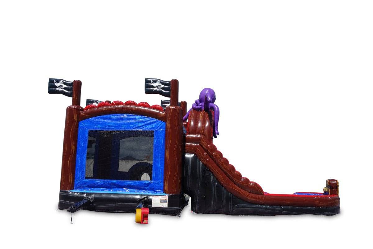 5in1 Pirate Cove Combo Dual Lane Wet/Dry - HullaBalloo Sales