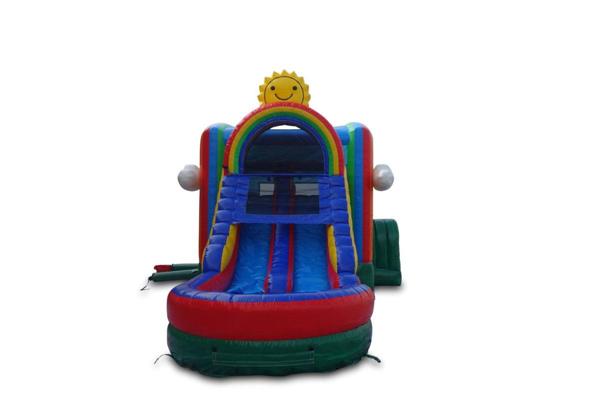 5in1 Rainbow Combo Dual Lane Wet/Dry - HullaBalloo Sales