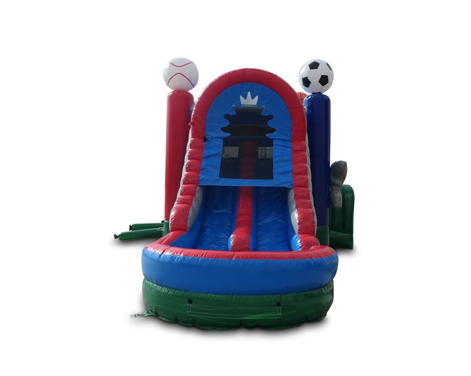 5in1 Sports Combo Dual Lane Wet/Dry - HullaBalloo Sales