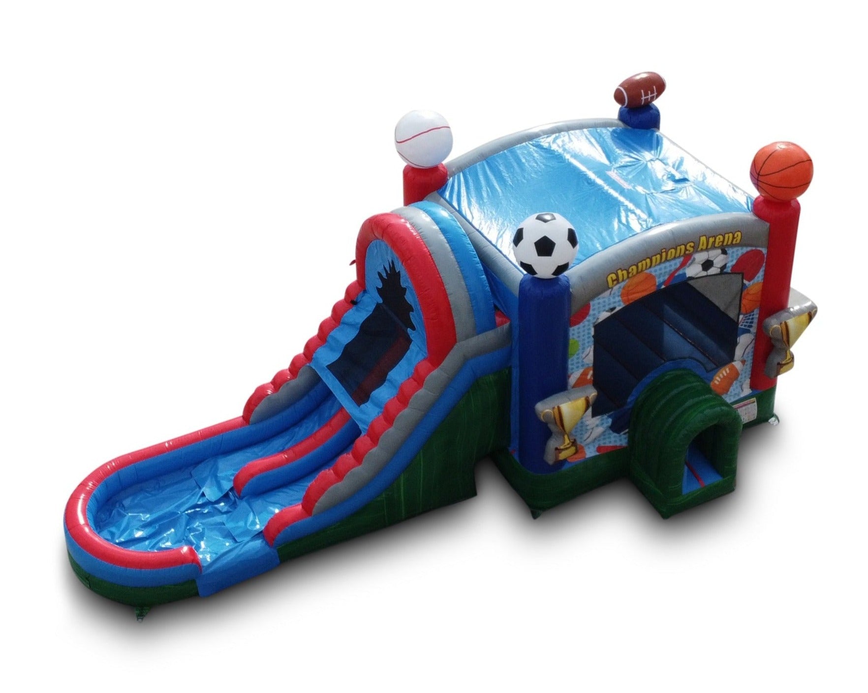5in1 Sports Combo Dual Lane Wet/Dry - HullaBalloo Sales