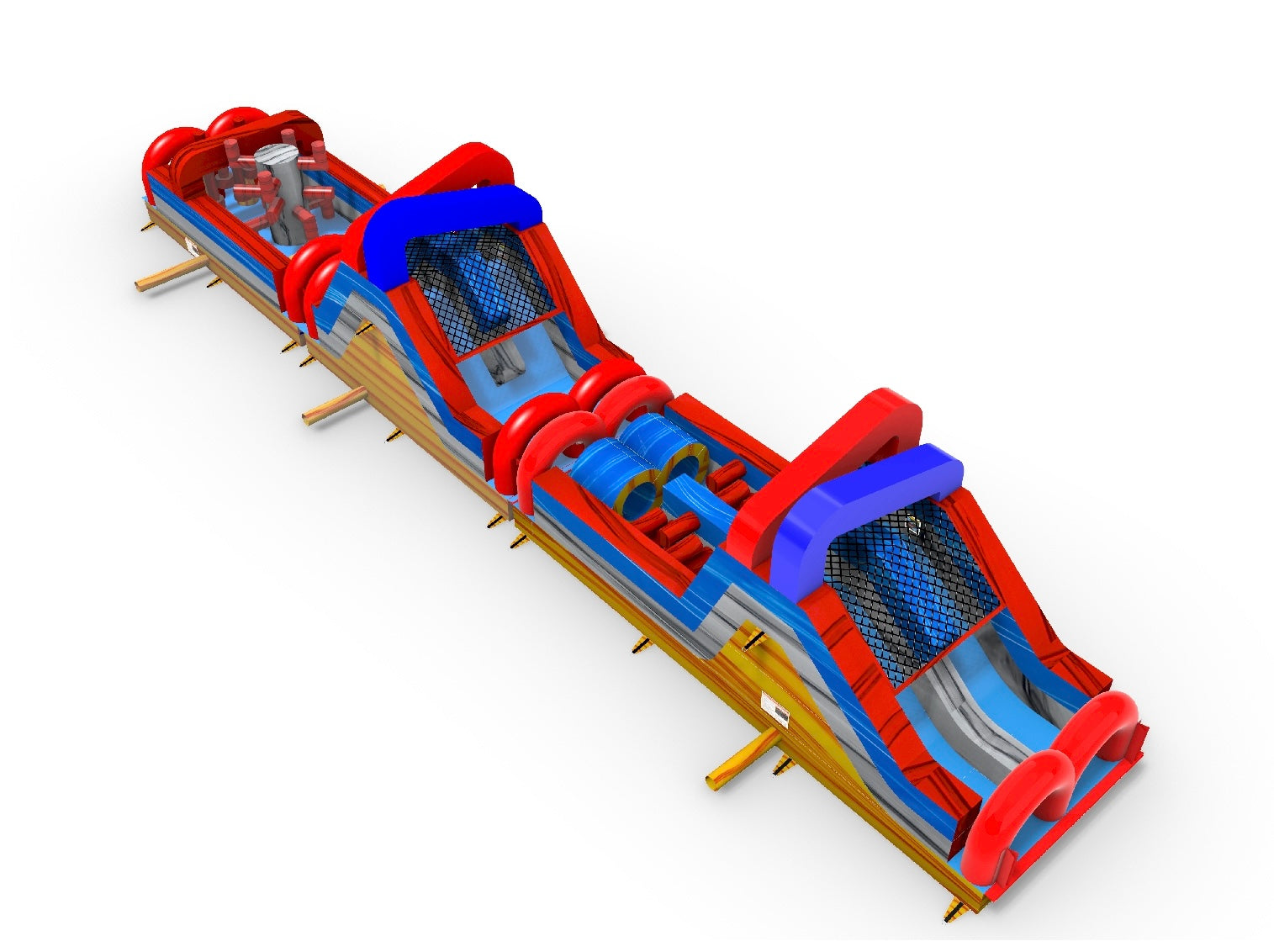 70 Mega Obstacle Course