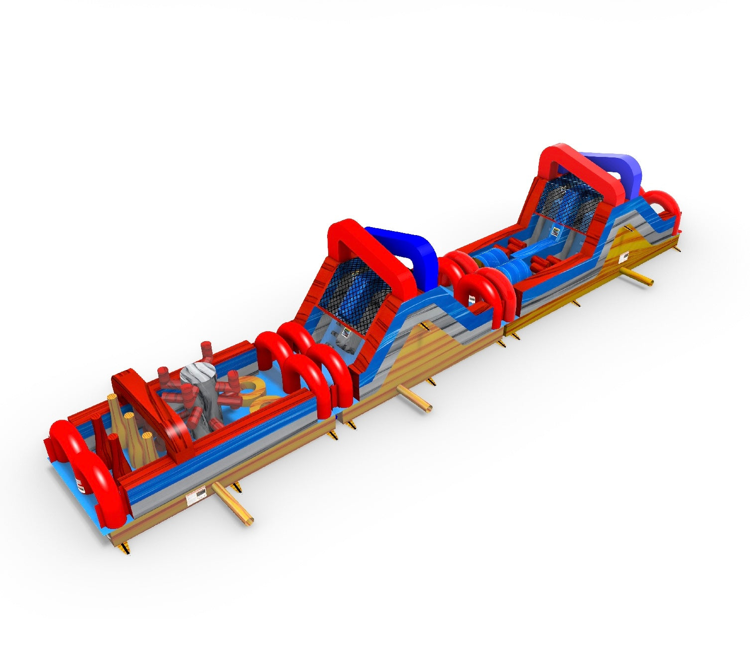 70 Mega Obstacle Course