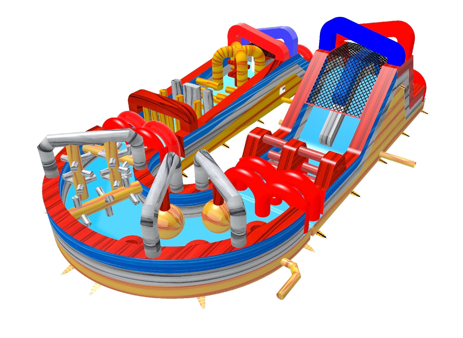 99 U Obstacle Course