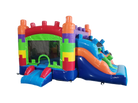 Mini Blocks Bounce House Slide