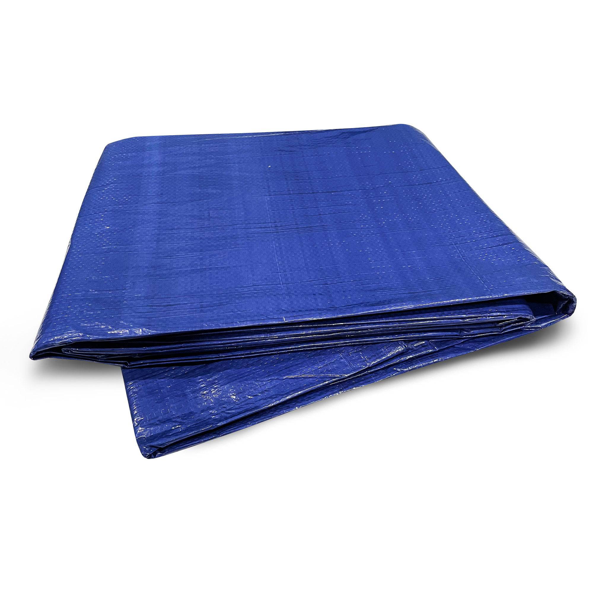 Blue Poly Tarp 15x15 - HullaBalloo Sales