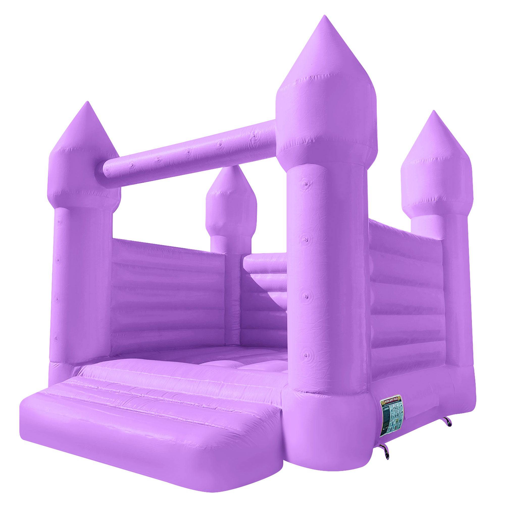 Castle Wedding Bounce House - Pastel Purple - HullaBalloo Sales