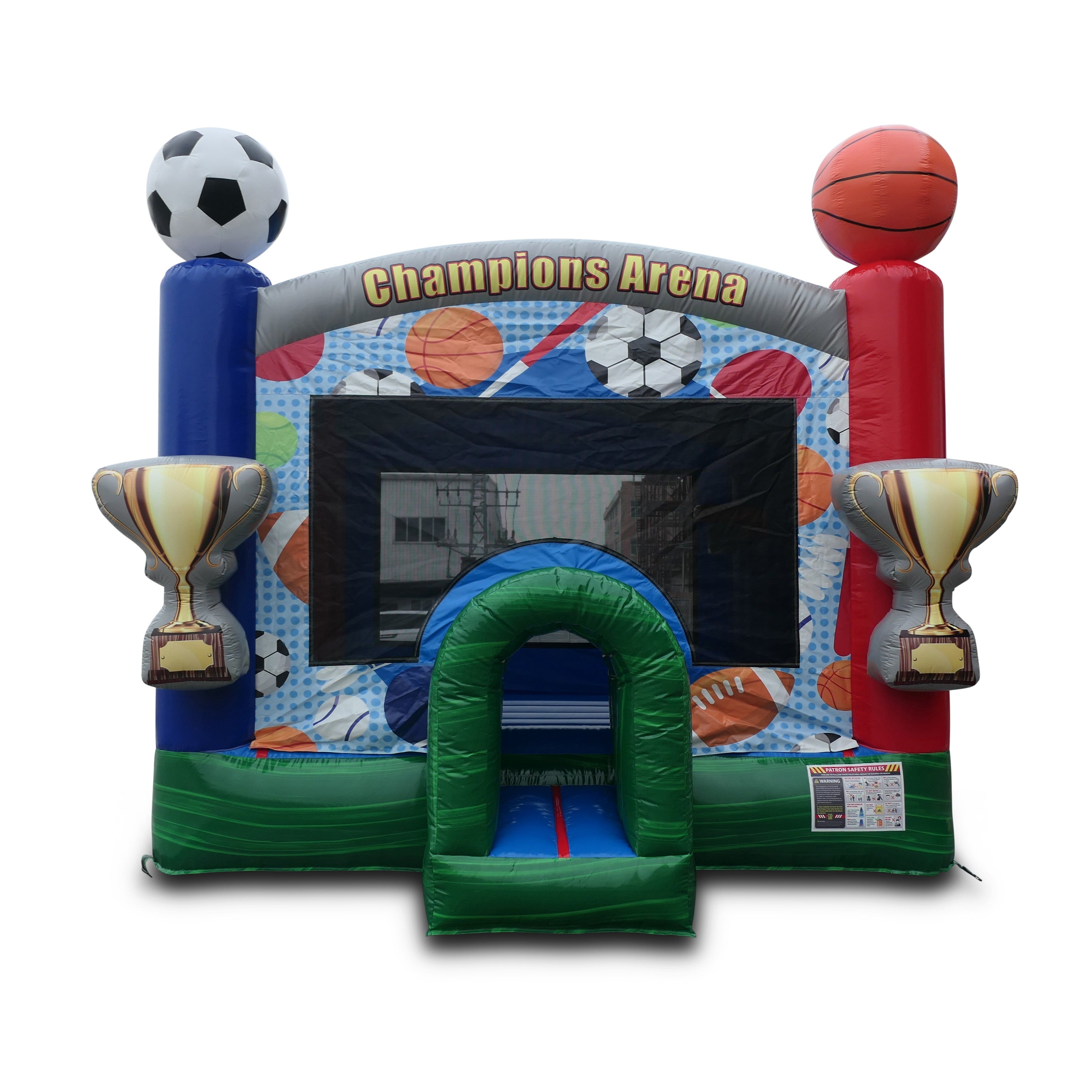 Sports Bounce House 15 - HullaBalloo Sales