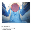 15 Slide Pool Lining Replacement (Blue) - HullaBalloo Sales