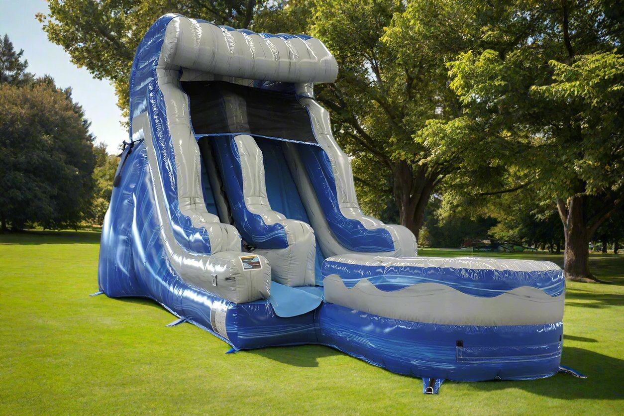 15 Ocean Wave Inflatable Slide Wet/Dry - HullaBalloo Sales