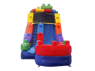 15 blocks inflatable waterslide